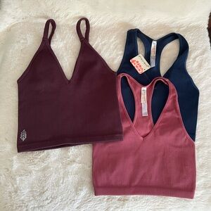 Free People Tank Top Bundle Size Small Blush Blue Purple